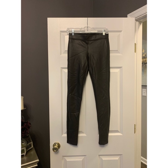 Express Leather Leggings - Picture 2 of 5